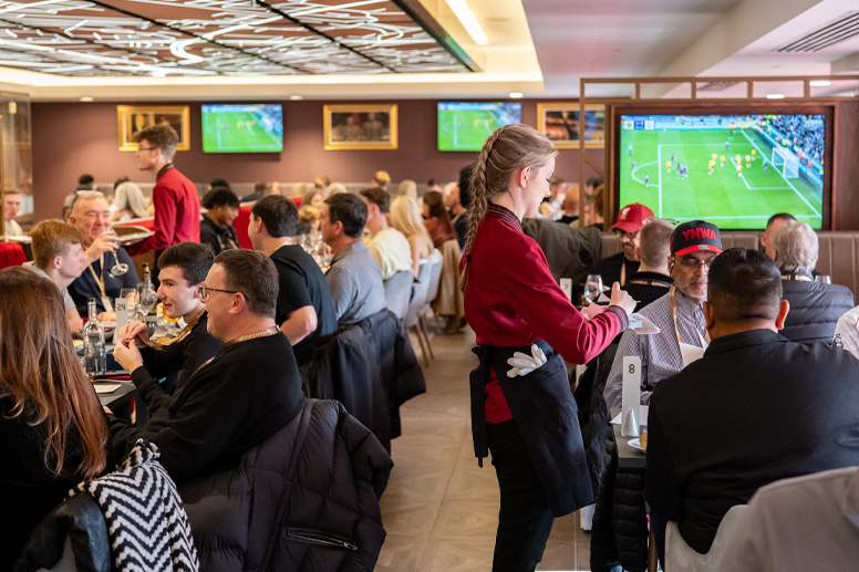 Liverpool FC Official Hospitality view