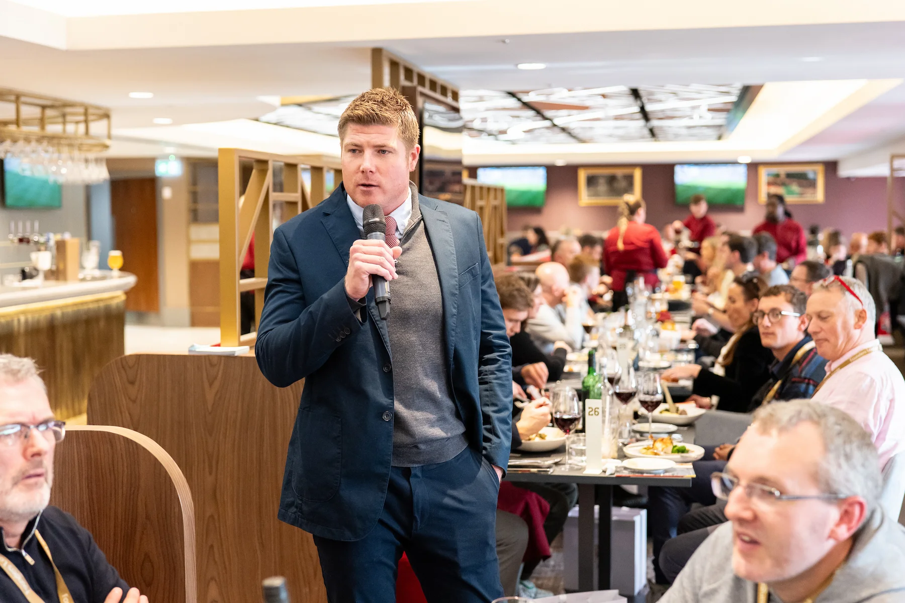 Founders Lounge hospitality