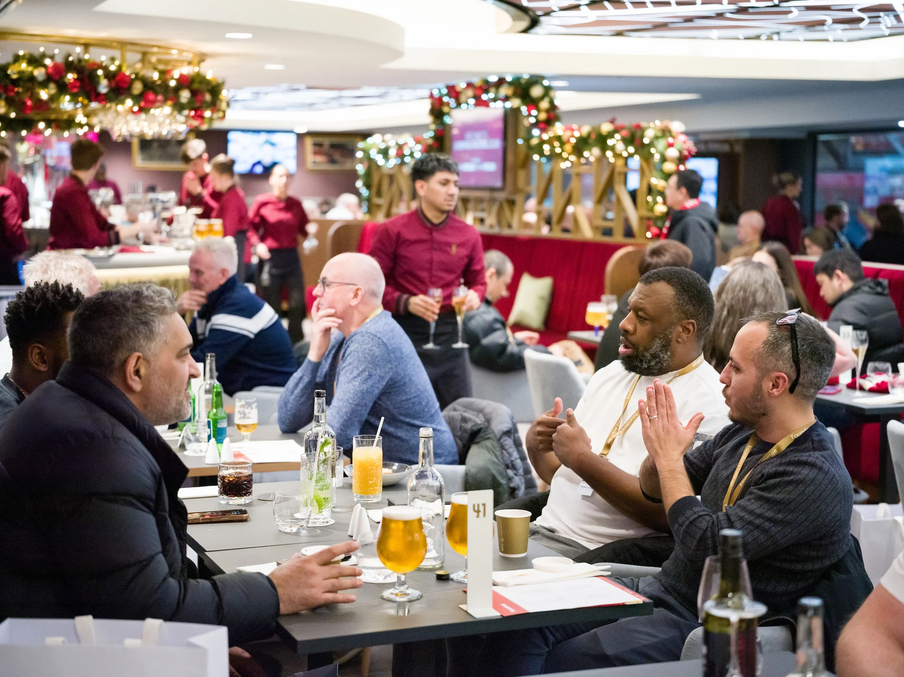 Founders Lounge hospitality