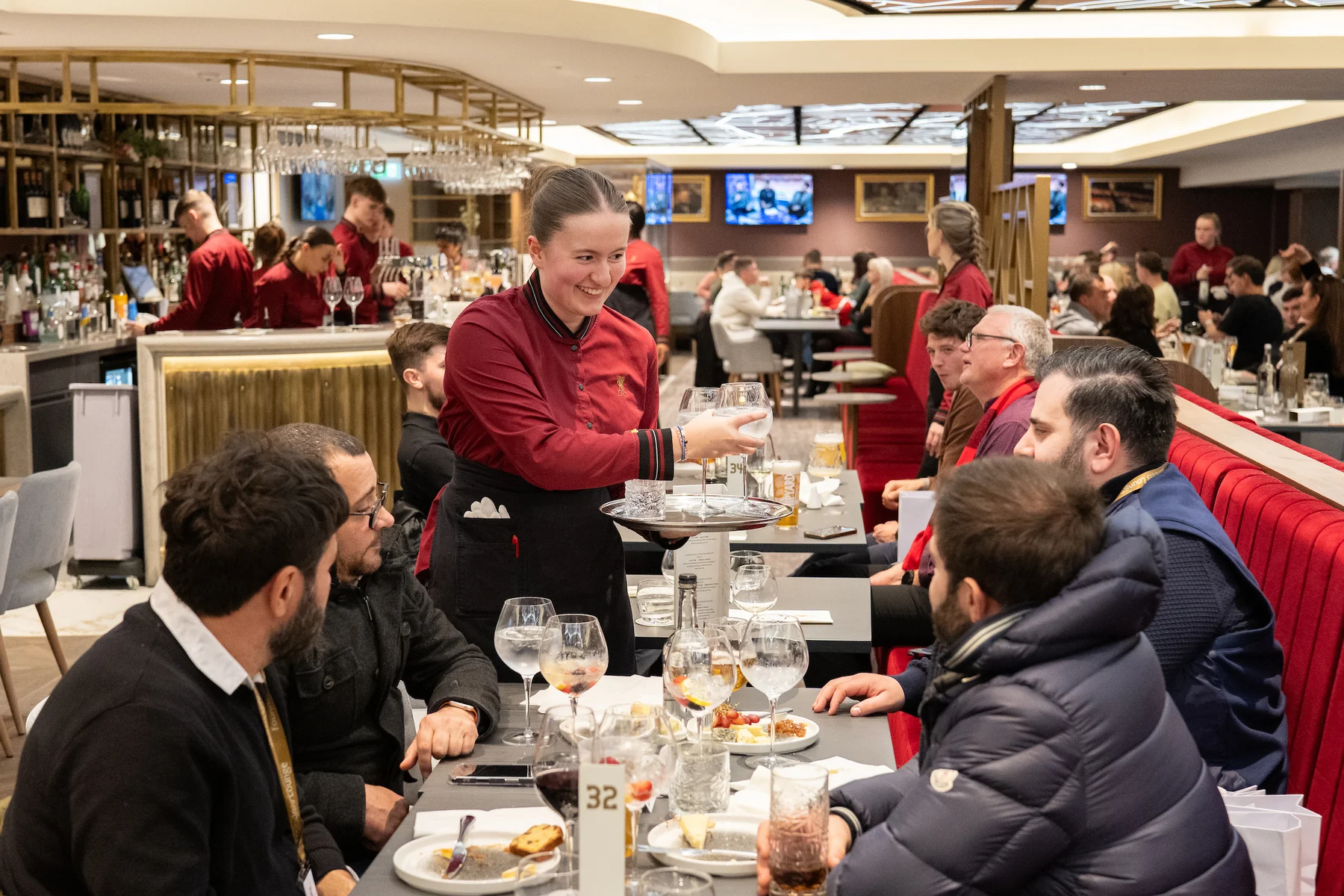 Founders Lounge hospitality